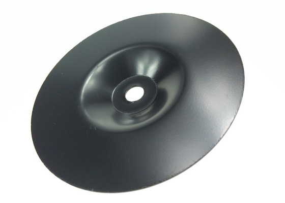 Black Carbon Steel Special Concave Washers Stamping For Fan Powered Paint